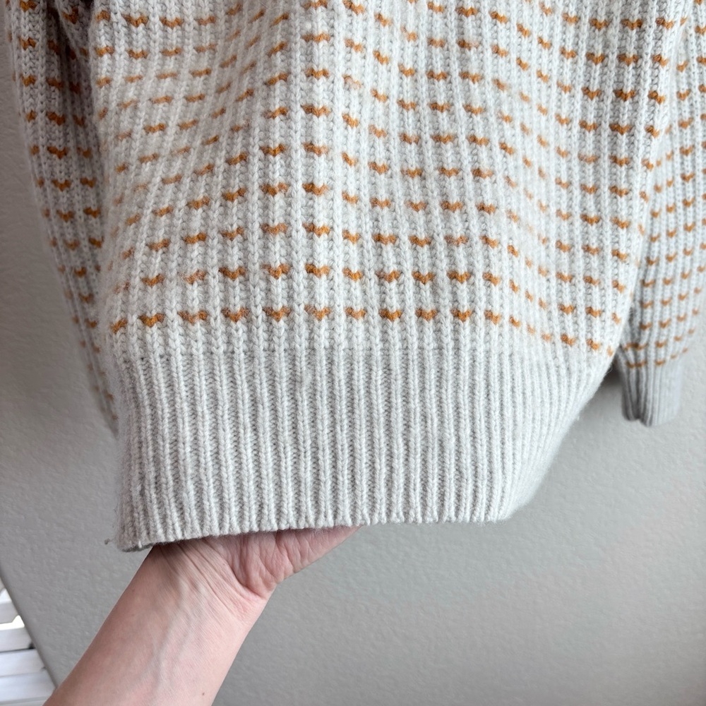 Madewell Striped Barfield Sweater Merino Wool and Alpaca XS - Picture 7 of 7